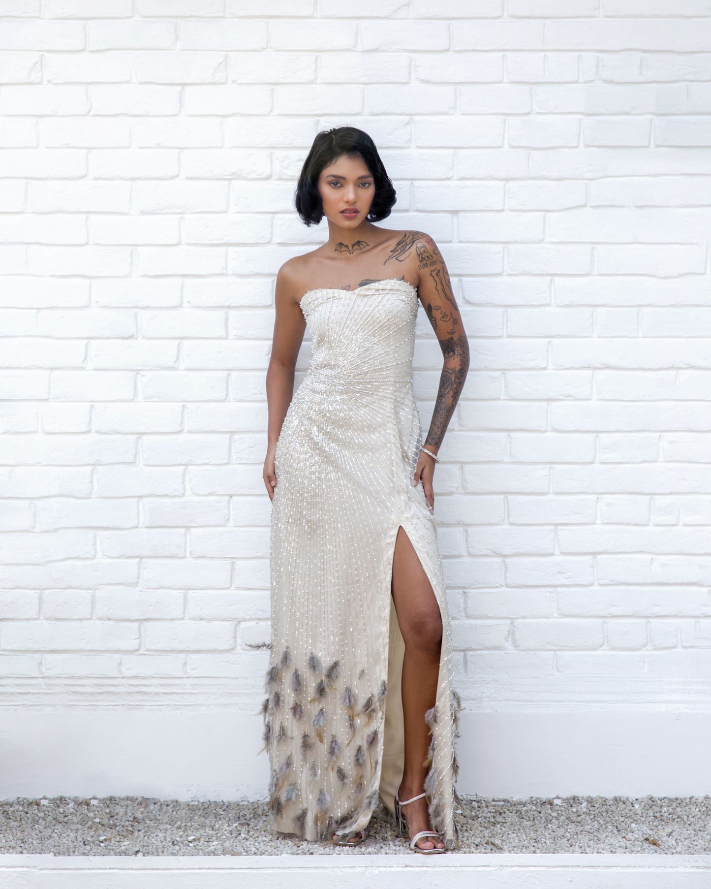 Ivory Opulence Dress