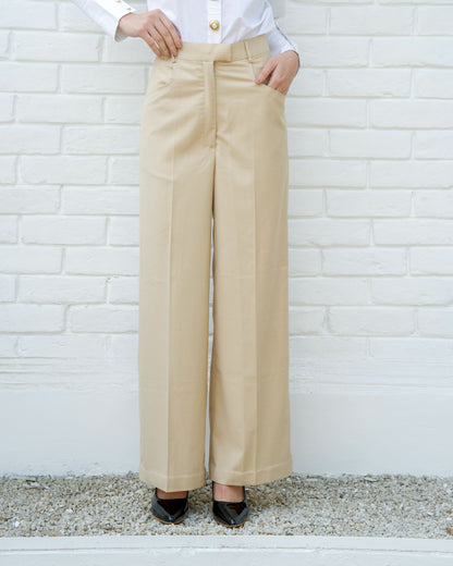 Classic Beige Trousers