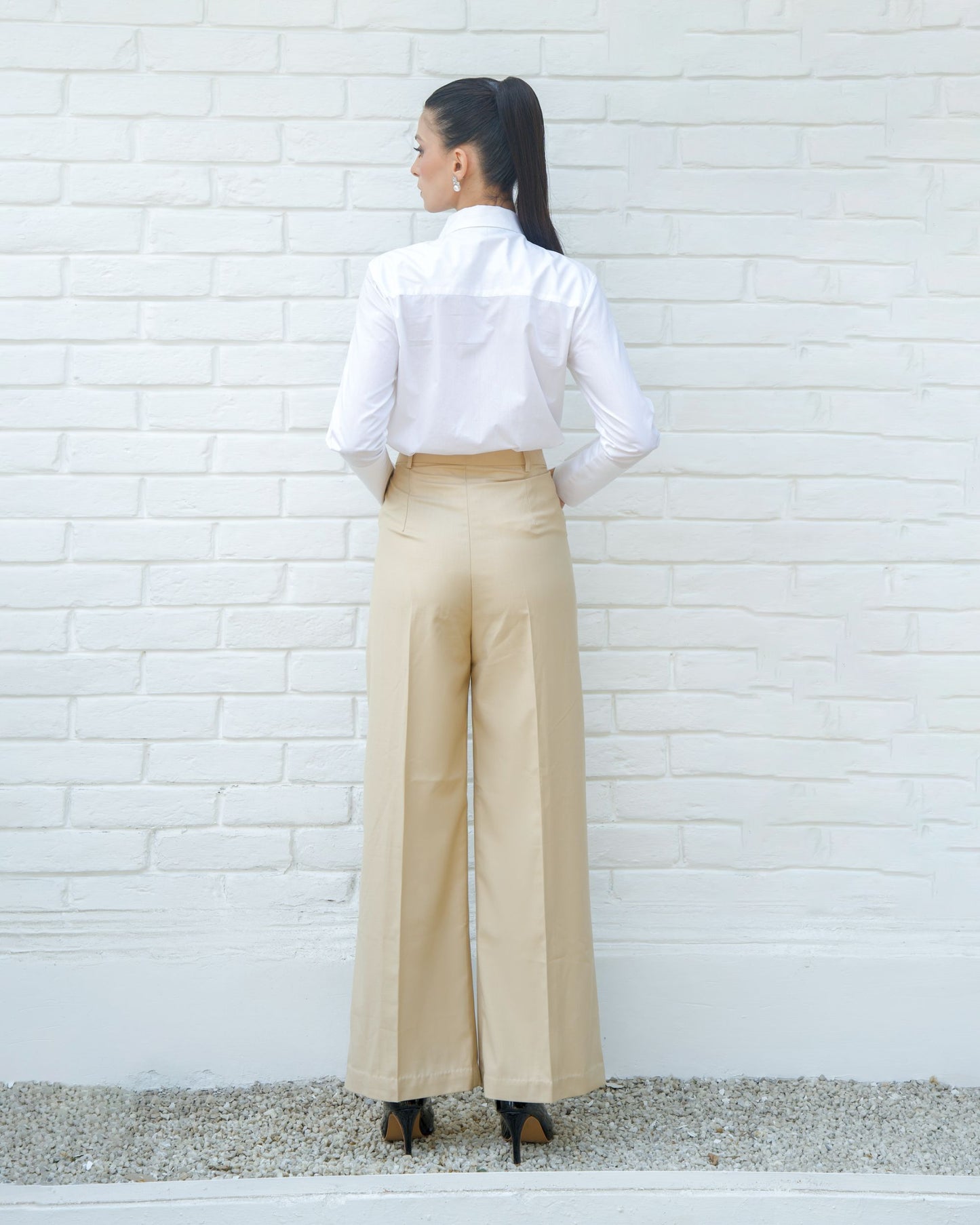 Classic Beige Trousers