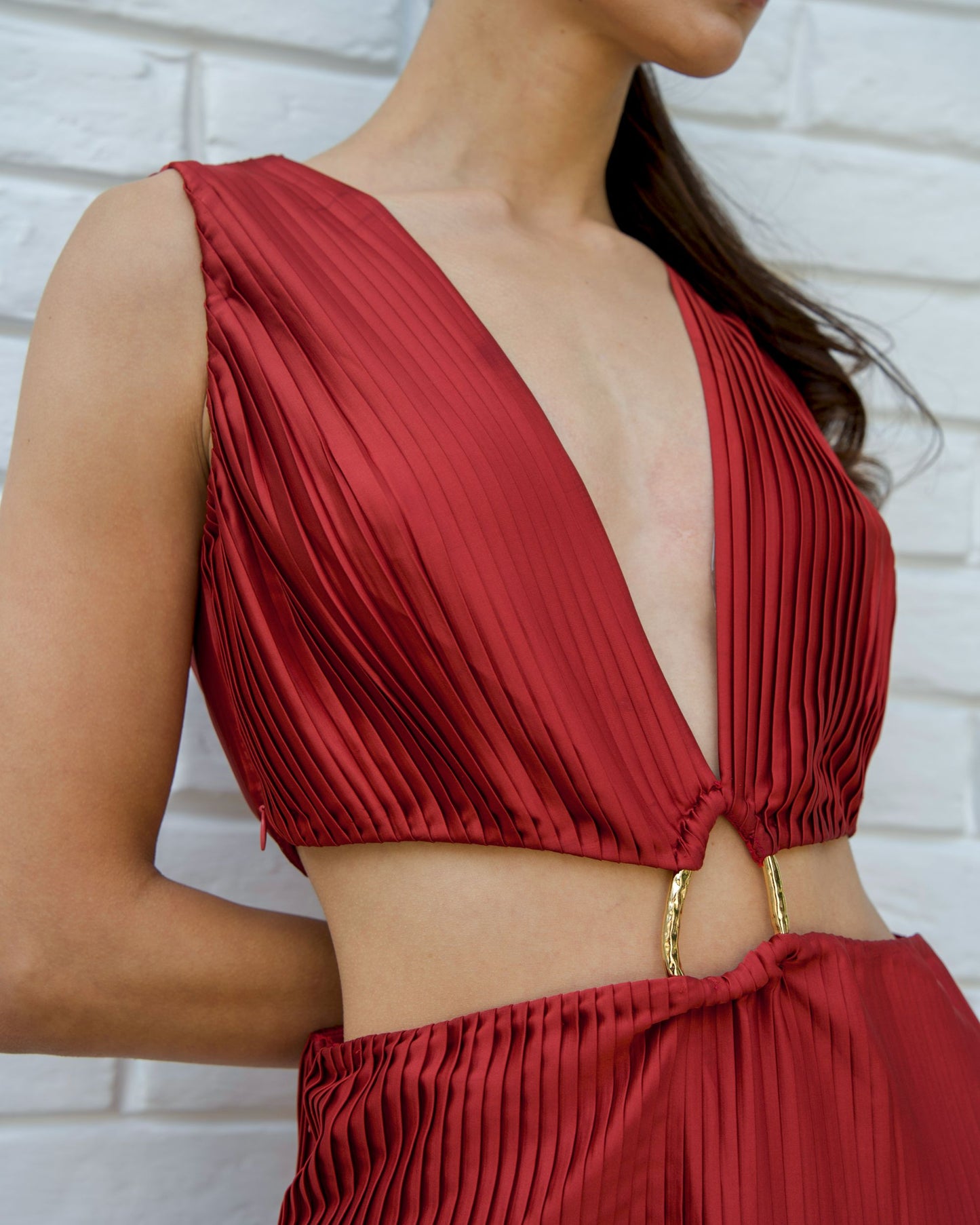 Satin Sunset Dress